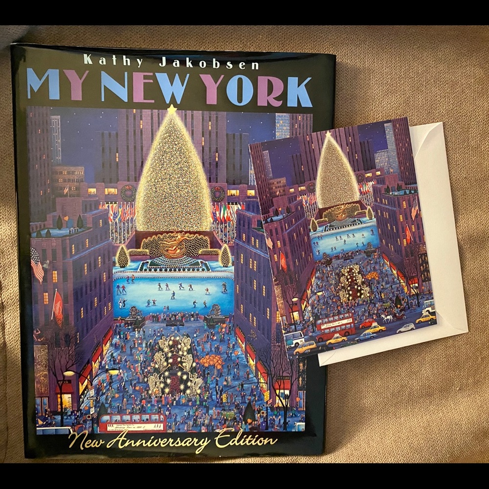MY NEW YORK BOOK & MATCHING CARD - New Anniversary Edition 2003